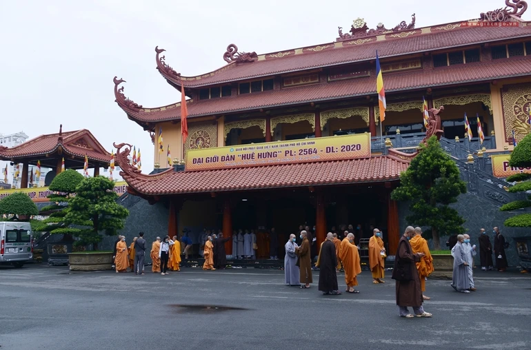 Việt Nam Quốc Tự - điểm truyền giới cho giới tử Tỳ-kheo, Sa-di (Bắc tông) - Ảnh: B.Toàn